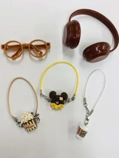 ラブブアクセサリー 5点セット 可愛い ぬい活 オシャレ ぬいぐるみ 着せ替え