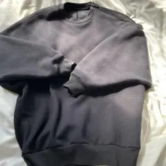 ジッパー付きブラックスウェットユニクロ