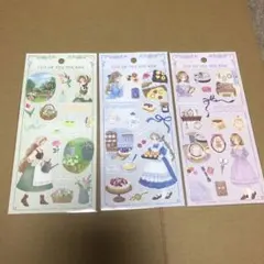 【匿名配送・24時間以内発送】シールセット　女の子
