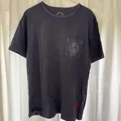 Cloveru ポケットTシャツ スカルプリント 日本製のサムネイル