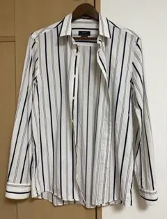 ZARA ストライプシャツ サイズL