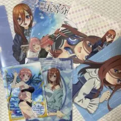 五等分の花嫁 A4クリアファイル 下敷き クリアポスター