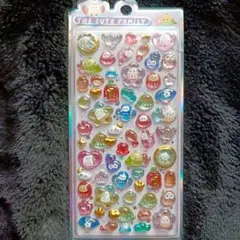 シマエナガ　和柄　和風　日本　シール　うるちゅる　かたい　ボンボンドロップシール