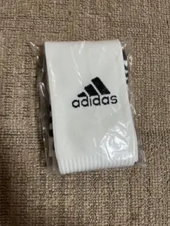 adidas ホワイトソックス ロゴ入り　サッカー　ソックス　キッズ