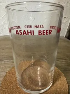 昭和レトロ アサヒビール グラス6個セット 箱付 コレクション向け