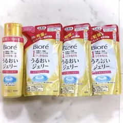 新品未開封 ビオレうるおいジェリー とてもしっとり 本体 詰め替え 4個セットのサムネイル