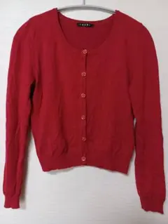 INGNI 赤 カーディガンMサイズ