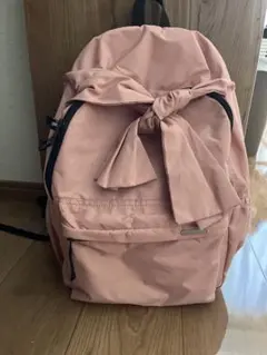branshes リボン付き　ピンクリュック