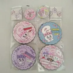 くら寿司 ESTHE RBUNNY エスターバニー ラバーコースター 缶バッチ