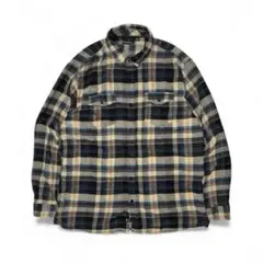 Bonfire Pendleton オンブレ チェック シャツ ジャケット 古着 - メルカリ