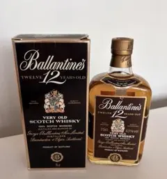 バランタイン 21年 黒キャップ ウイスキー whisky サントリー響 液面高