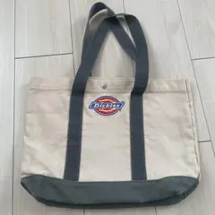 Dickies トートバッグ アイボリー/グレー　生成り　バッグのサムネイル