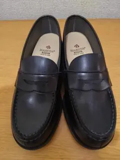 HARUTA キッズ ローファー KD14 4814 22cm 黒
