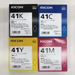 純正 リコー 43シリーズ トナーカートリッジ 4色セット - メルカリ