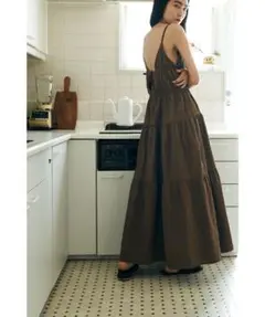 【値下げ】marjour CAMISOLE TIERED ONEPIECE