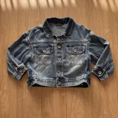 GU 120cm ジージャン デニムジャケット キッズ アウター 子供服