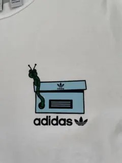 adidas スケートボーディング　Tシャツ　Sサイズ　白T