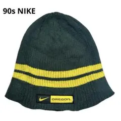 90s NIKE ナイキ OREGON オレゴン大学 ビーニー ニット帽 古着