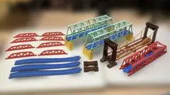 プラレール　橋4種8セット　ニュー坂レール3本　まとめ売り
