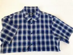 美品ザノースフェイス　THE NORTH FACE　半袖　チェックシャツ