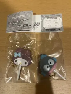 サンリオキャラクターズ　カラフルキャンディチャーム　マイメロディ　ハンギョドン