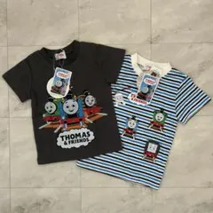 【新品２枚セット】 90きかんしゃトーマス 機関車 トーマス 半袖Tシャツ