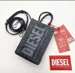 新品未使用✨DIESEL　ショルダーバッグ　2way　デニム　インディゴ　ミニ