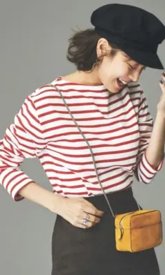 美品 ウエッソン　レッド✕ホワイト　T3　セントジェームス