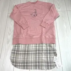 新品タグ付き　ベルメゾン　140 ワンピース