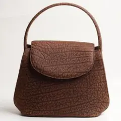 JRA認定 Marchen バッファローレザー ハンドバッグ 日本製 本革 美品 