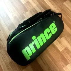直筆サイン入り新品Prince ダッフルバッグ TT604 ブラック×グリーン