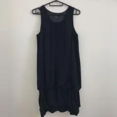 radiate ノースリーブ　ワンピースドレス　ミニ丈　ブラック　9号