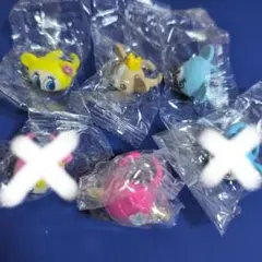 ナルミヤキャラクターズ ぷくっとリング 4点