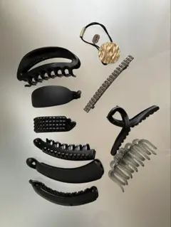 ヘアクリップ　10個セット