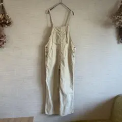 【美品】SLOBE IENA☆LE DENIM コーデュロイオーバーオール 綿