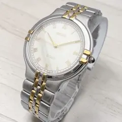 【希少】SEIKO セイコー ドルチェ コンビカラー ビンテージ 腕時計 メンズ