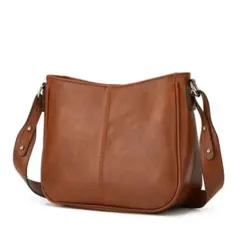 残り1点⚠️ZARAジャンル 海外ブランド 上品 高品質ショルダーバッグ キャメル