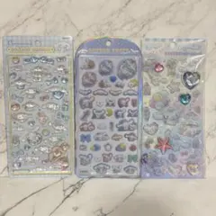 【正規品】ボンボンドロップシール コットンパフィ ストーン シナモロール セット