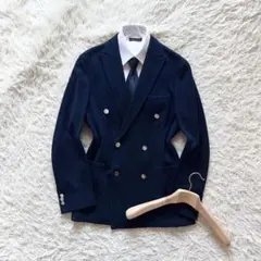 <美品>TAGLIATORE ブルー リネン シルク ジャケット サイズ44 美品>TAGLIATORE ブルー リネン シルク ジャケット サイズ44 - メルカリ