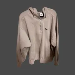 90s NIKE ハーフジップアップパーカー