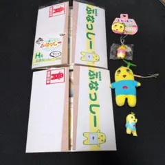 ふなっしー 一番くじ 伝言なっしー ストラップ セット