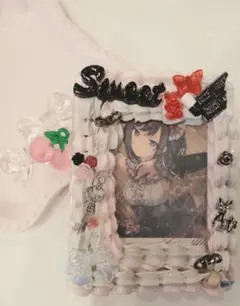 ホイップデコ  トレカケース  赤系