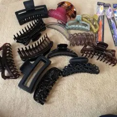 大きめヘアクリップ　おまけ付き