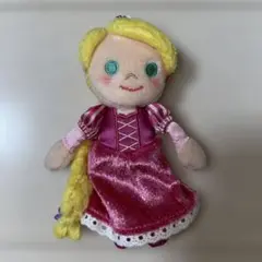★美品⭐︎ ラプンツェル イッツアスモールワールド ぬいぐるみバッジ キーホルダー
