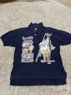 Captain Santa ポロシャツ ネイビー SMALLのサムネイル