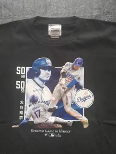 【新品未使用】ロサンゼルス　ドジャース　大谷翔平　50/50 Tシャツ