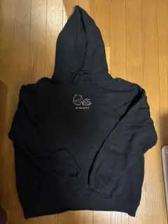 キヨ猫ジップアップパーカー　ブラック　レディース キヨ猫 パーカー ジップアップ ブラック レディース M サイズ