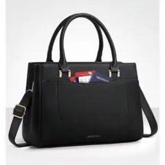 NEWHEY ハンドバッグ PUレザー ショルダー トートバッグ SHEIN