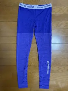 新品！ルコックスポルティフ/レギンス/タイツ/レディース/UPF50/紫/M/L