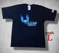 Bleeding Through Skull Wings T youth L